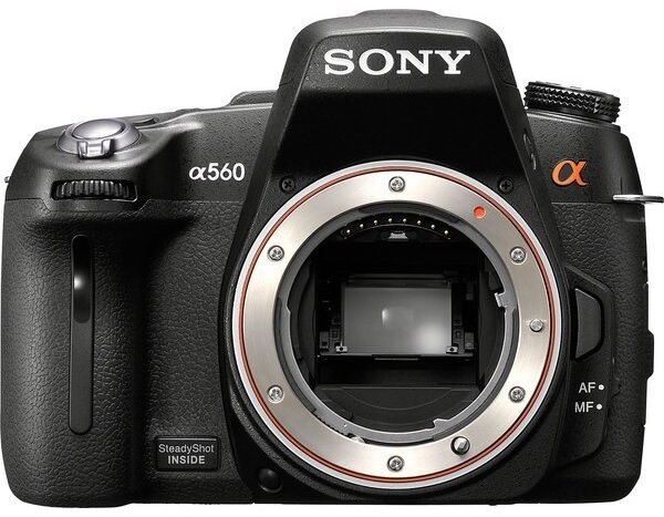 Sony Alpha DSLR-A560 — technische Daten, Specs & Vergleich bei Raw-Presets