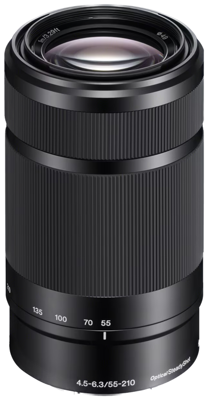 Sony E 55-210mm f/4.5-6.3 OSS — technische Daten, Specs & Vergleich bei Raw-Presets