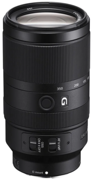 Sony E 70-350mm f/4.5-6.3 G OSS — technische Daten, Specs & Vergleich bei Raw-Presets