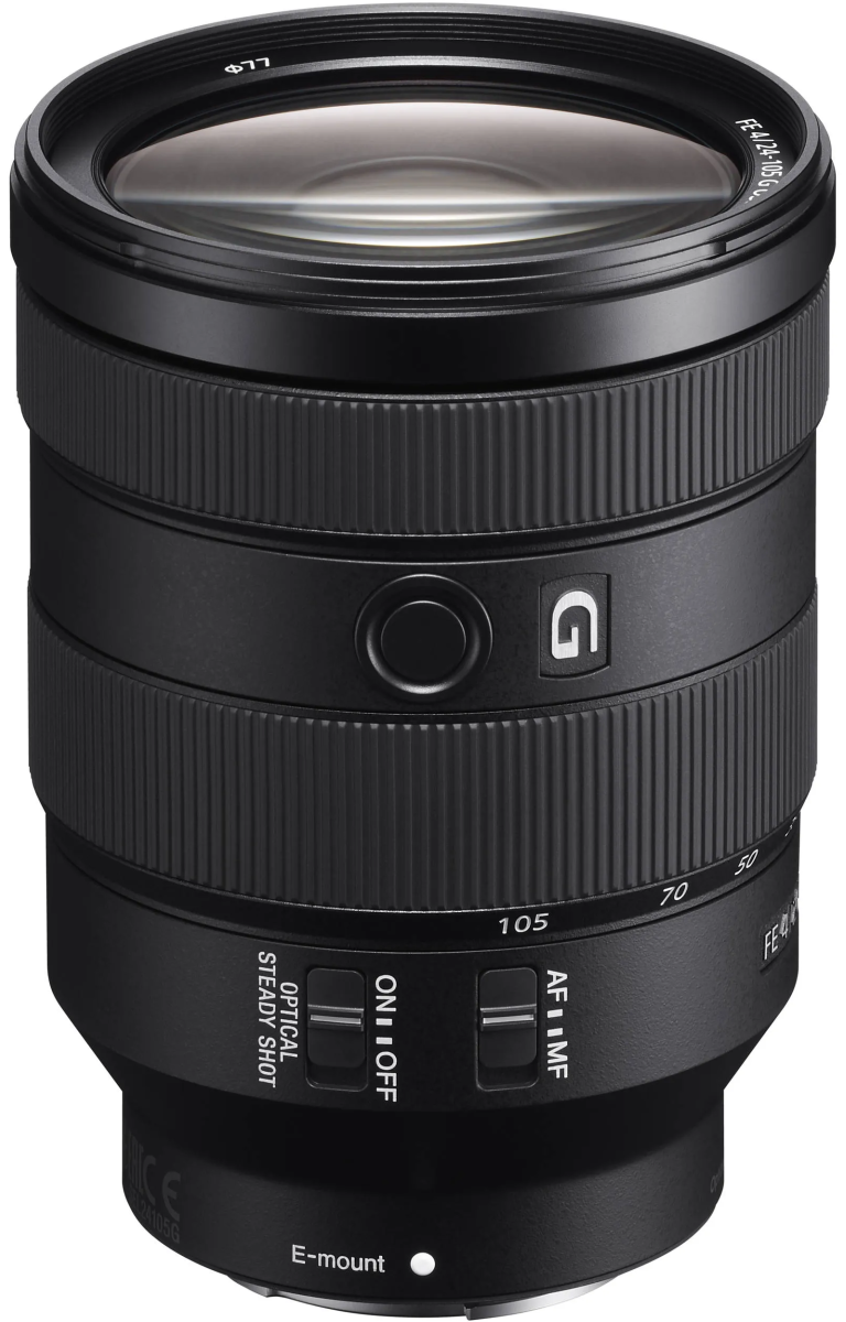 Sony FE 24-105mm f/4 G OSS — technische Daten, Specs & Vergleich bei Raw-Presets