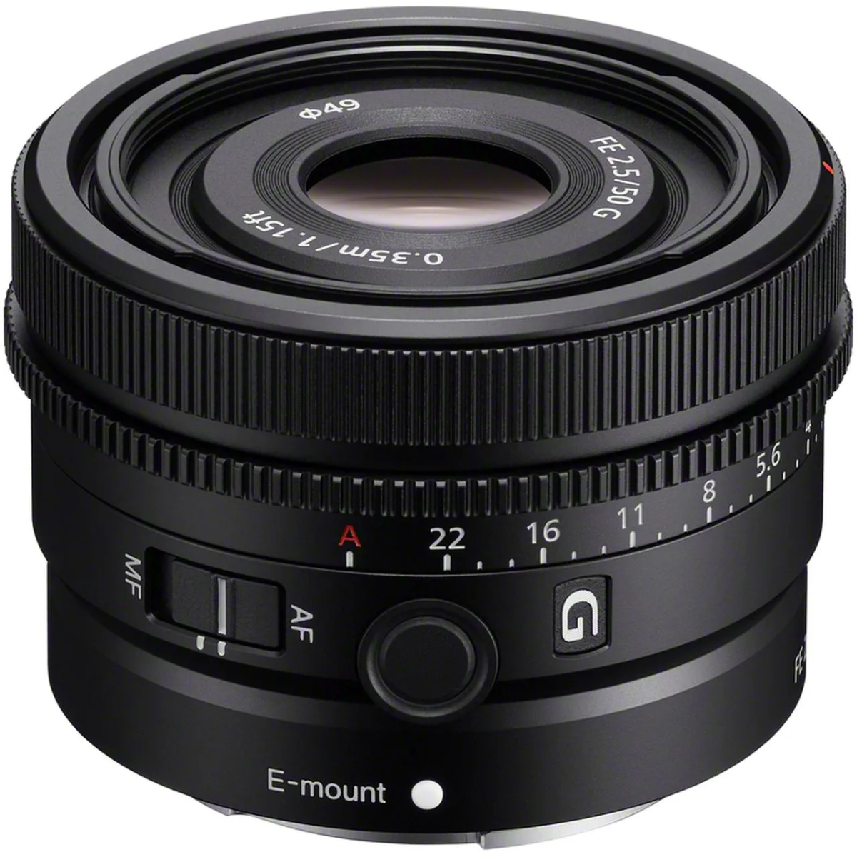 Sony FE 50mm f/2.5 G — technische Daten, Specs & Vergleich bei Raw-Presets