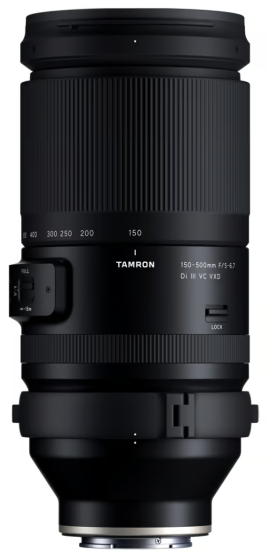Tamron 150-500mm f/5-6.7 Di III VC VXD — technische Daten, Specs & Vergleich bei Raw-Presets