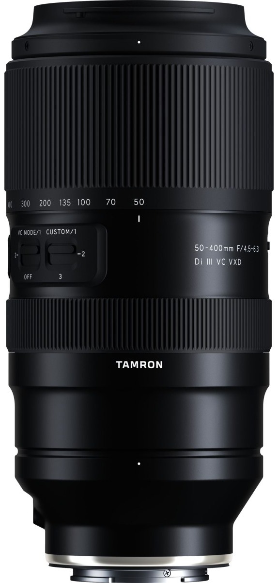 Tamron 50-400mm f/4.5-6.3 Di III VC VXD — technische Daten, Specs & Vergleich bei Raw-Presets