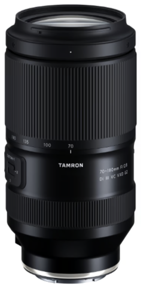 Tamron 70-180mm f/2.8 Di III VC VXD G2 — technische Daten, Specs & Vergleich bei Raw-Presets