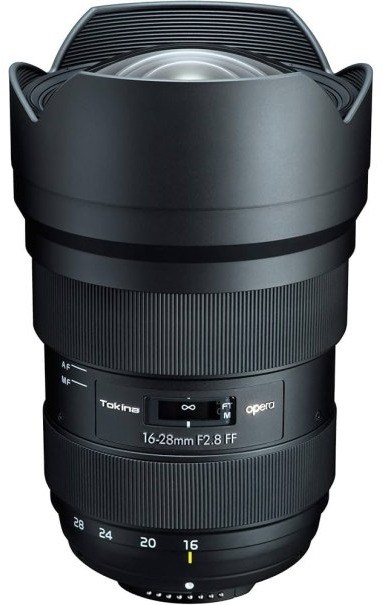 Tokina Opera 16-28mm f/2.8 FF — technische Daten, Specs & Vergleich bei Raw-Presets