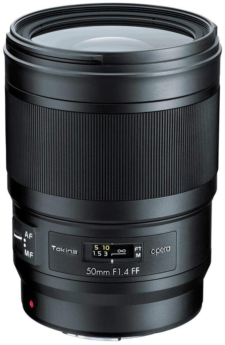 Tokina Opera 50mm f/1.4 FF — technische Daten, Specs & Vergleich bei Raw-Presets