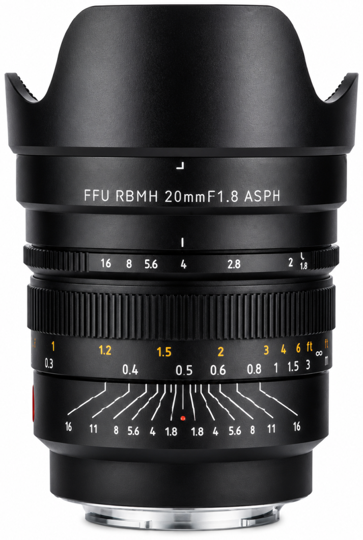 Viltrox 20mm f/1.8 RF — technische Daten, Specs & Vergleich bei Raw-Presets