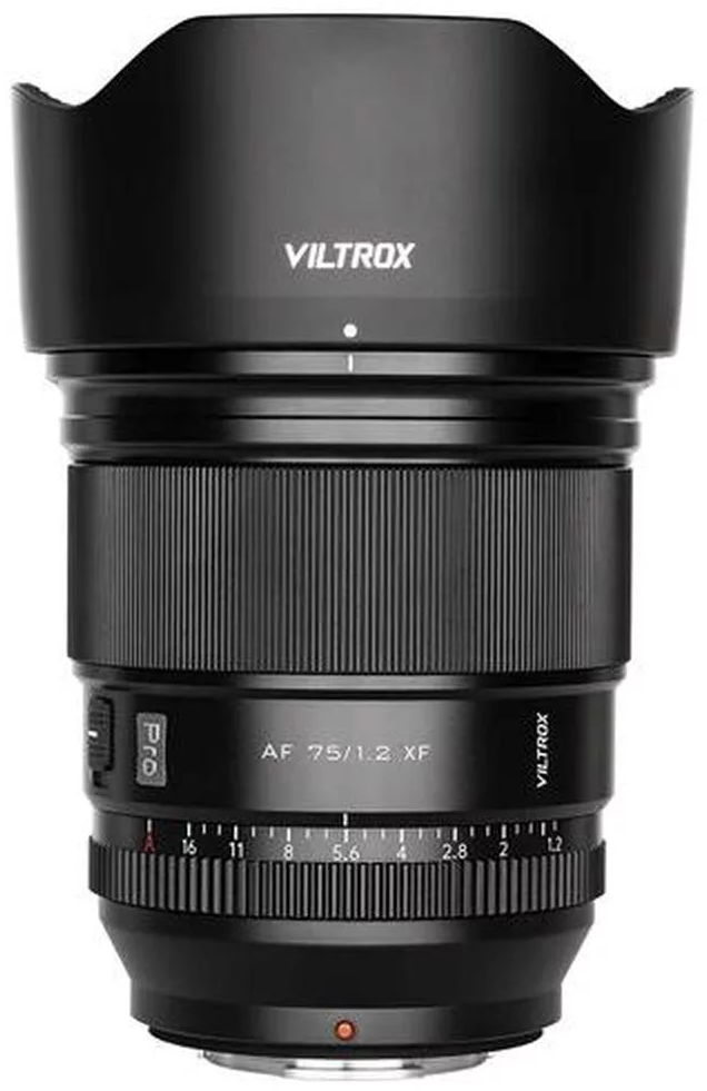 Viltrox AF 75mm f/1.2 Pro — technische Daten, Specs & Vergleich bei Raw-Presets